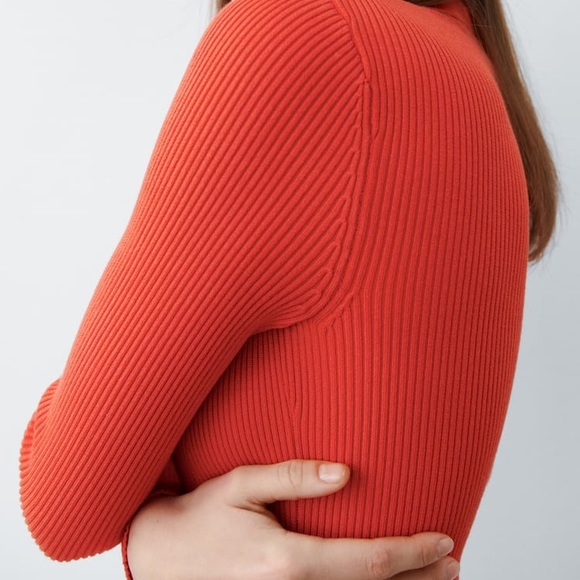 Zara Skater Knit Dress - Picture 3 of 14